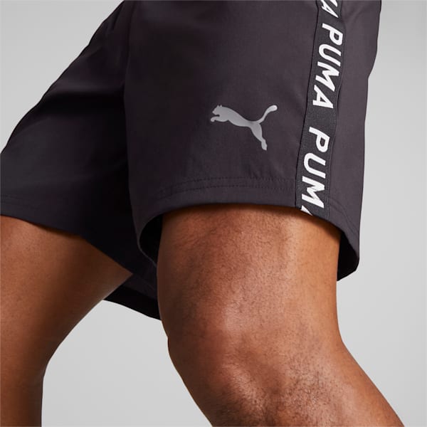 PUMA FIT Men's Taped 7" Training Shorts, PUMA Black, extralarge-IND